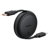 Baseus Free2Pull Mini USB Type-C 60W behúzós kábel, 1 m (P10364500111-01) Baseus Free2Pull Mini USB Type-C 60W behúzós kábel, 1 m (P10364500111-01)