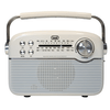 Trevi RA 7F50 BT Hordozható vintage napelemes rádió, krémfehér Trevi RA 7F50 BT Hordozható vintage napelemes rádió, krémfehér