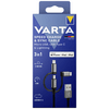 Varta 3in1 USB-A - Lightning/MicroUSB/USB-C kábel, 2 m Varta 3in1 USB-A - Lightning/MicroUSB/USB-C kábel, 2 m