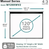 Elite Screens M120XWV2 120 Elite Screens M120XWV2 120