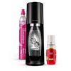 SodaStream Terra Black Málna Zero Megapack, fekete