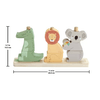 FISHER-PRICE WOOD FA ÁLLATOS RAKOSGATÓ