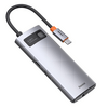 Baseus Metal Gleam 6-in-1 USB Type-C HUB (CAHUB-CW0G)