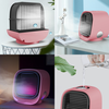 Hordozható mini léghűtő vent. rózsaszín