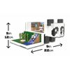 MINECRAFT MINI FIGURA PANDA JÁTÉKSZETT