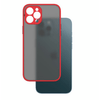 iPhone 14 műanyag tok, piros, fekete
