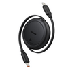 Baseus Free2Pull Mini USB Type-C 60W behúzós kábel, 1 m (P10364500111-01) Baseus Free2Pull Mini USB Type-C 60W behúzós kábel, 1 m (P10364500111-01)