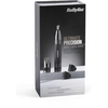 BaByliss E111E Super X-Metal Series Orr- és fülszőrzetnyíró szemöldök trimmerrel, fekete BaByliss E111E Super X-Metal Series Orr- és fülszőrzetnyíró szemöldök trimmerrel, fekete