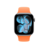 Apple Watch 42 mm-es klementin sportszíj – M/L (MHYE4ZM/A)