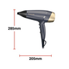 Remington D5805 Sapphire Luxe sušilo za kosu, Deep Blue/Champagne Remington D5805 Sapphire Luxe sušilo za kosu, Deep Blue/Champagne