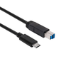 USB C USB B 10Gbps kábel,1m