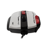 BARACUDA MANTA-W gamer egér,fehér