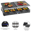 Clatronic RG 3518 2 az 1-ben raclette grill