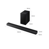 Samsung HW-B750F/EN 5.1 csatornás hangprojektor mélynyomóval