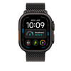 Apple Watch Ultra 49 mm-es fekete titán milánói szíj – L (MK0Q4ZM/A)