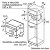 Bosch CFA634GS1 Beépíthető mikrohullámú sütő Bosch CFA634GS1 Beépíthető mikrohullámú sütő