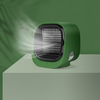 Hordozható mini léghűtő vent. zöld