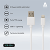 CB104W PURE USB-Lightning 1m kábel,fehér
