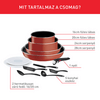Tefal Ingenio Easy Cook & Clean L1529302 12 db-os edényszett Tefal Ingenio Easy Cook & Clean L1529302 12 db-os edényszett