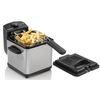 Mini olajsütő hideg zónával, 1000W, inox