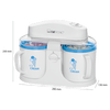 Clatronic ICM 3650 Fagylalt készítő, 2x 500 ml