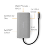 NedisUSB-C 7-in-1 Multi-Port Adapters