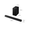 Samsung HW-B650F/EN 3.1 csatornás hangprojektor mélynyomóval Samsung HW-B650F/EN 3.1 csatornás hangprojektor mélynyomóval
