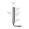 NedisUSB-C 6-in-1 Multi-Port Adapters