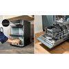 Bosch MAFD661B4 Serie 6 Kétfiókos emeletes airfryer