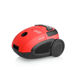 Porzsákos porszívó, piros, 800W