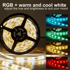 Nedis WIFILS50CRGBW Wi-Fi LED szalag, 5 m