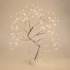 LED asztali fa dekoráció melegfehér