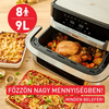 Tefal EY922DE0 Dual Easy Fry Flex Airfyer, 9L