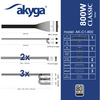 Akyga AK-C1-800 800W Tápegység Akyga AK-C1-800 800W Tápegység
