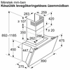 Bosch DWK91LT60 Falra szerelhető páraelszívó Bosch DWK91LT60 Falra szerelhető páraelszívó