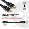 Club 3D CAC-2313 HDMI 2.0 4K60Hz RedMere kábel, 10m Club 3D CAC-2313 HDMI 2.0 4K60Hz RedMere kábel, 10m