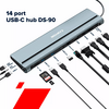 Canyon DS-90 14in1 USB-C dokkoló (CNS-HDS90) Canyon DS-90 14in1 USB-C dokkoló (CNS-HDS90)