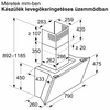 Bosch DWK81AN60 Falra szerelhető páraelszívó Bosch DWK81AN60 Falra szerelhető páraelszívó