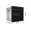 Hisense BFS615S8B Beépíthető sütő Hisense BFS615S8B Beépíthető sütő