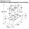 Kürtős páraelszívó,60 cm