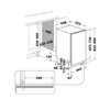 Whirlpool WH6IA10BS7L0 Beépíthető mosogatógép