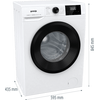 Gorenje W3NGPI72SBS Elöltöltős mosógép Gorenje W3NGPI72SBS Elöltöltős mosógép