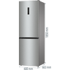 Gorenje NRK61CA2XL4Z Alulfagyasztós hűtőszekrény Gorenje NRK61CA2XL4Z Alulfagyasztós hűtőszekrény