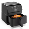 Premium 2,airfryer,fekete,6,2L