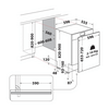 Whirlpool WIO30540PELGC Beépíthető mosogatógép