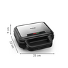 Tefal SW383D10 UltraCompact 3 az 1-ben szendvicssütő Tefal SW383D10 UltraCompact 3 az 1-ben szendvicssütő