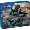 LEGO® City trkaći automobil i kamion za prijevoz automobila (60406) LEGO® City trkaći automobil i kamion za prijevoz automobila (60406)