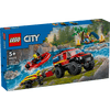 LEGO® City 4x4 vatrogasno vozilo sa spasilačkim čamcem (60412) LEGO® City 4x4 vatrogasno vozilo sa spasilačkim čamcem (60412)