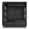 Sharkoon Számítógépház - REV 200 RGB (fekete; ATX,mATX; alsó táp; 5x120mm v.; 2xUSB3.0, 2xUSB2.0, I/O)