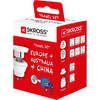 Skross Utazó adapter, AU/CN/EU (1.500210-E) Skross Utazó adapter, AU/CN/EU (1.500210-E)